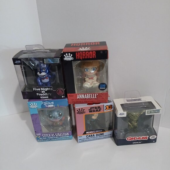 Funko Minis, Metal Figs, StarWars Figurines. Sealed NEW Lot of 5 - Picture 8 of 8